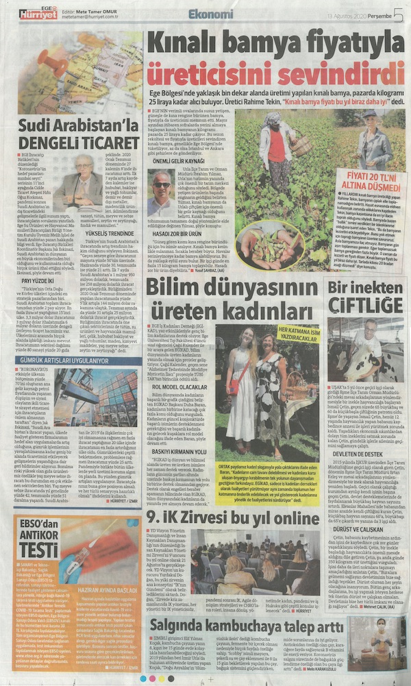 Hürriyet 13.08.2020